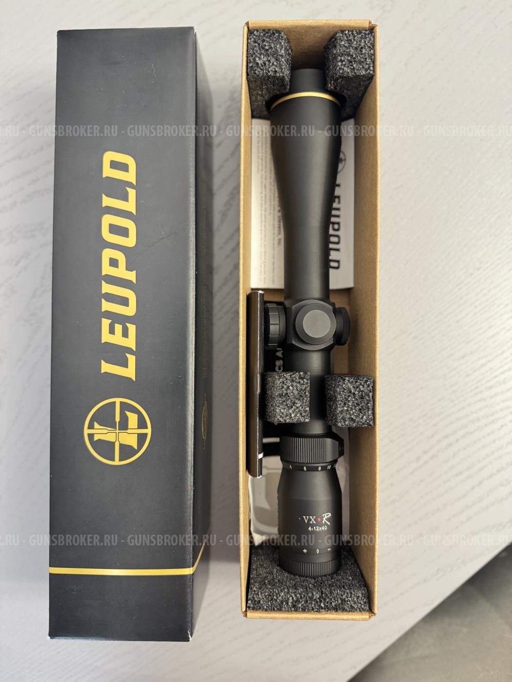 Прицел leupold VXR 4-12X40 (30MM)