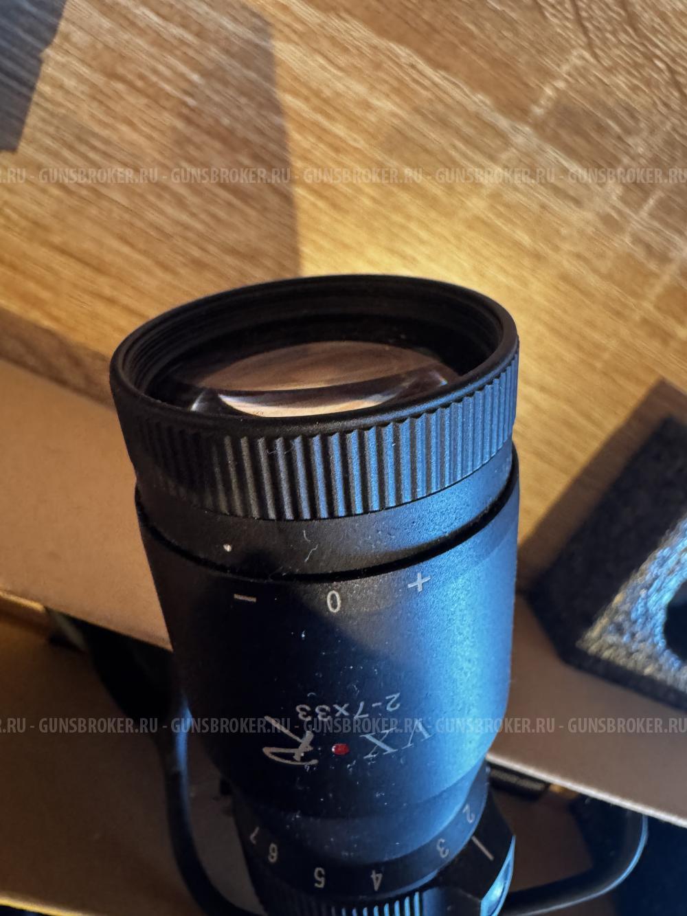 Прицел leupold WX-R 2-7*33 ballistic firedot Matte