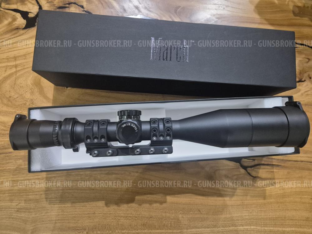 Прицел March-F 3-24x52 прицельная сетка FML-T1 + кронштейн Spuhr SP-3601