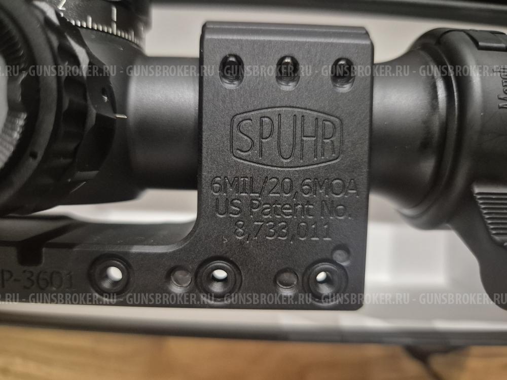 Прицел March-F 3-24x52 прицельная сетка FML-T1 + кронштейн Spuhr SP-3601