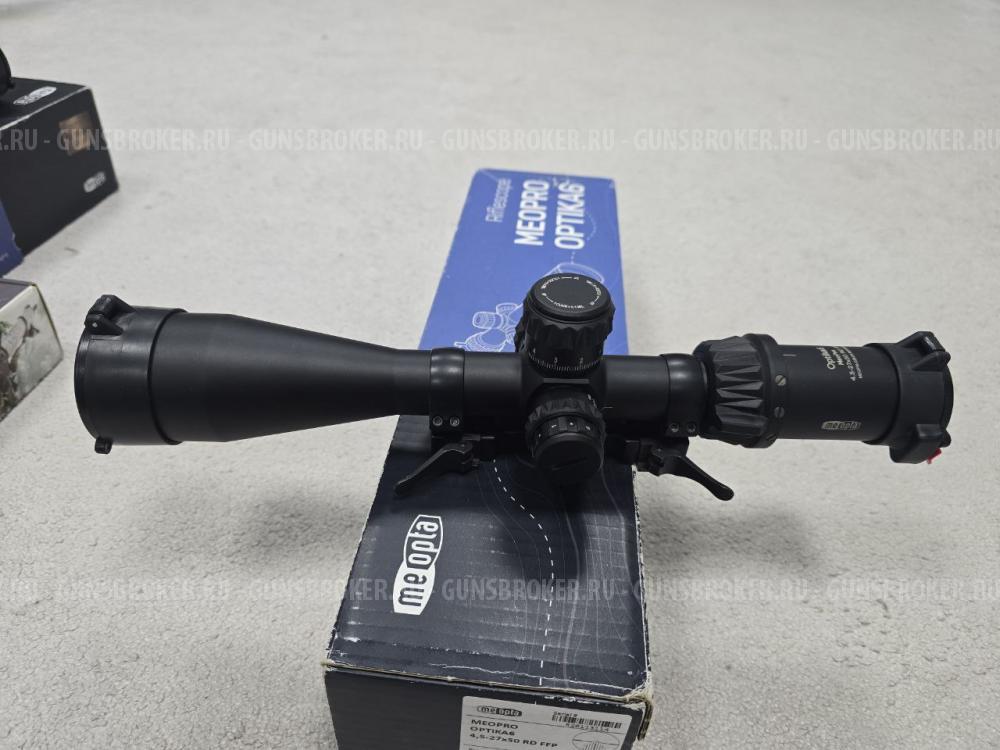 прицел Meopta MEOPRO Optika6 4.5-27x50 ffp