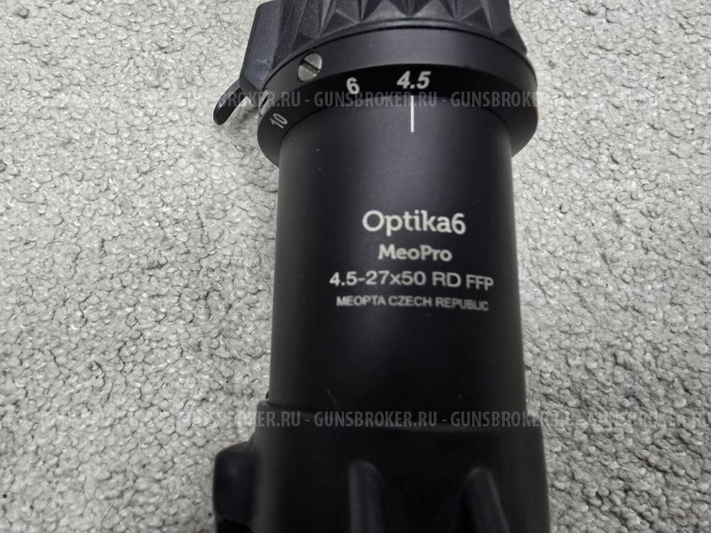 прицел Meopta MEOPRO Optika6 4.5-27x50 ffp
