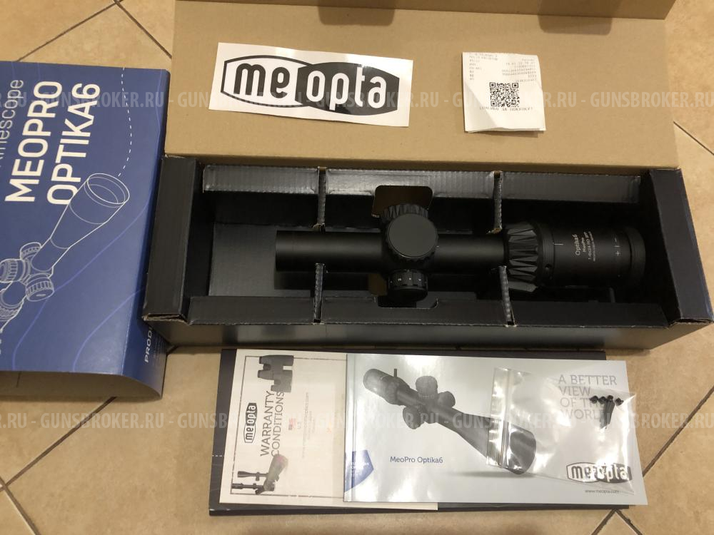 Прицел meopta optika 6 1-6*24