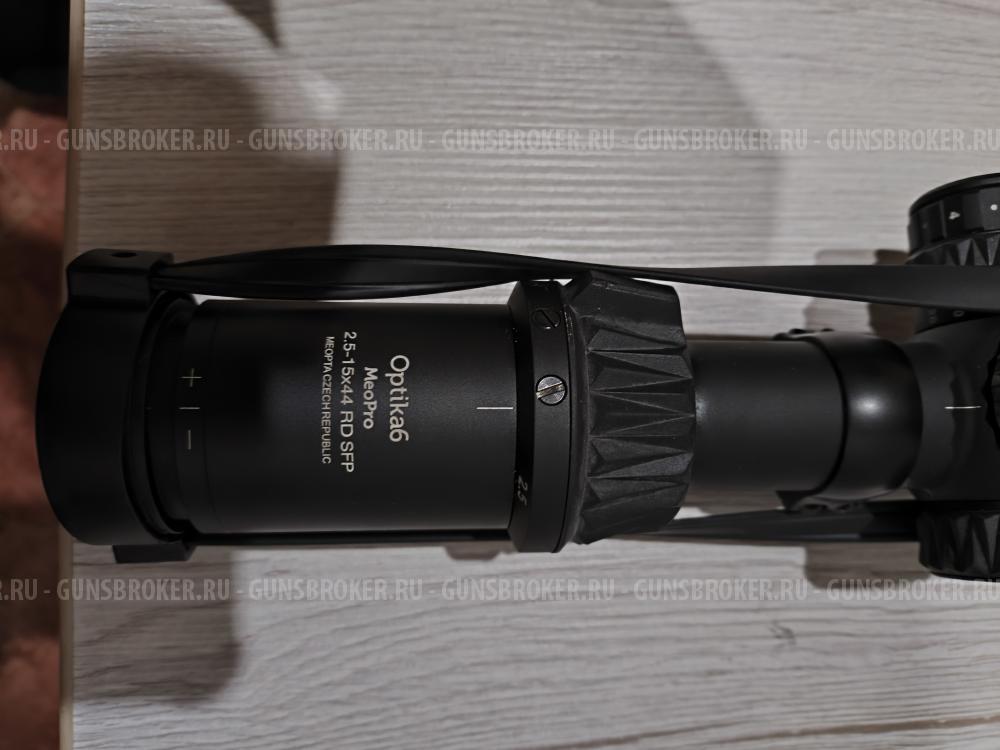 Прицел Meopta Optika6 2.5-15x44 RD SFP