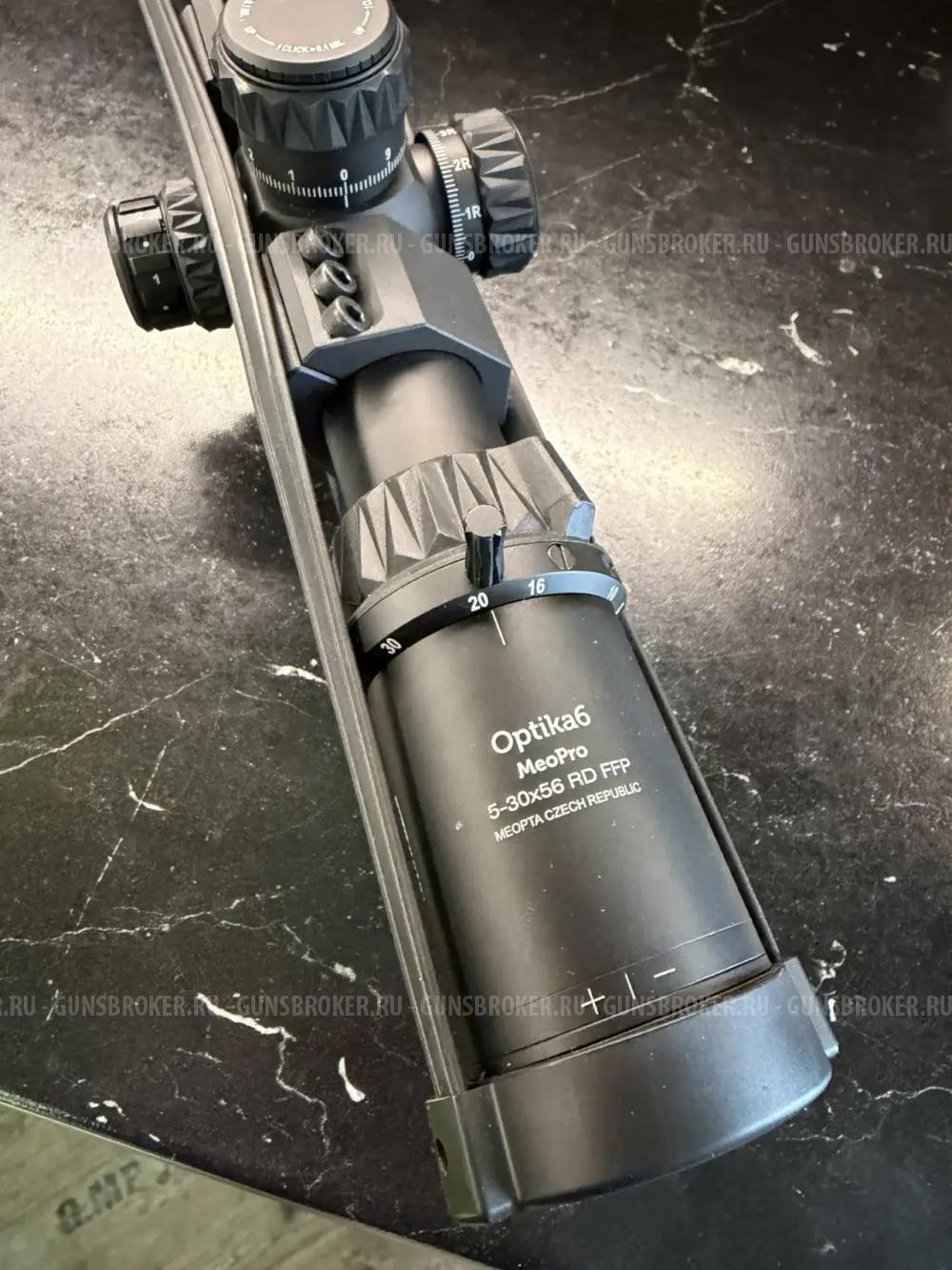 Прицел Meopta Optika6 5-30x56 RD FFP (сетка MilDot3) с подсветкой