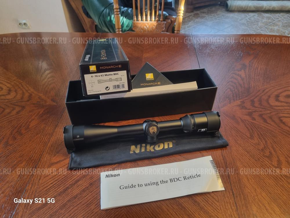 Прицел Nicon Monarch 3, 4-16x42 Matte BDC