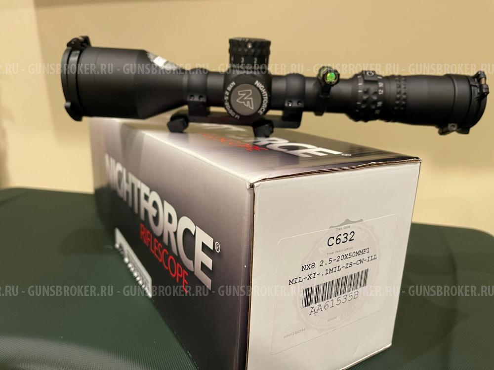 прицел Night Force NX 2.5-20x50 (NF nx ) с кроном Blaser