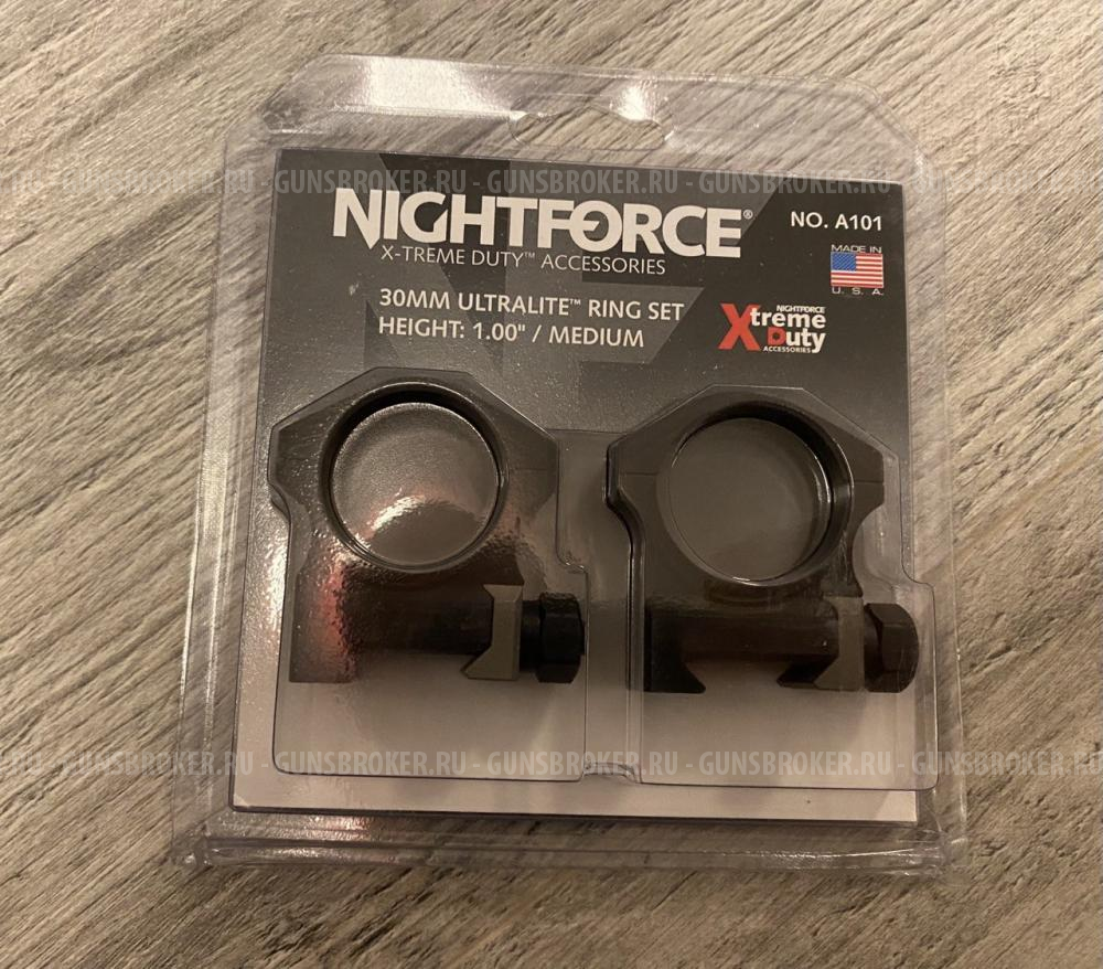 прицел Nightforce NX8 2.5-20x50 F1 MOAR + кольца NF XTRM Ring Set 30mm