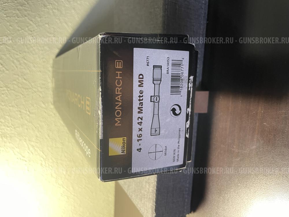 Прицел Nikon Monarch 3  4-16x42 Matte MilDot