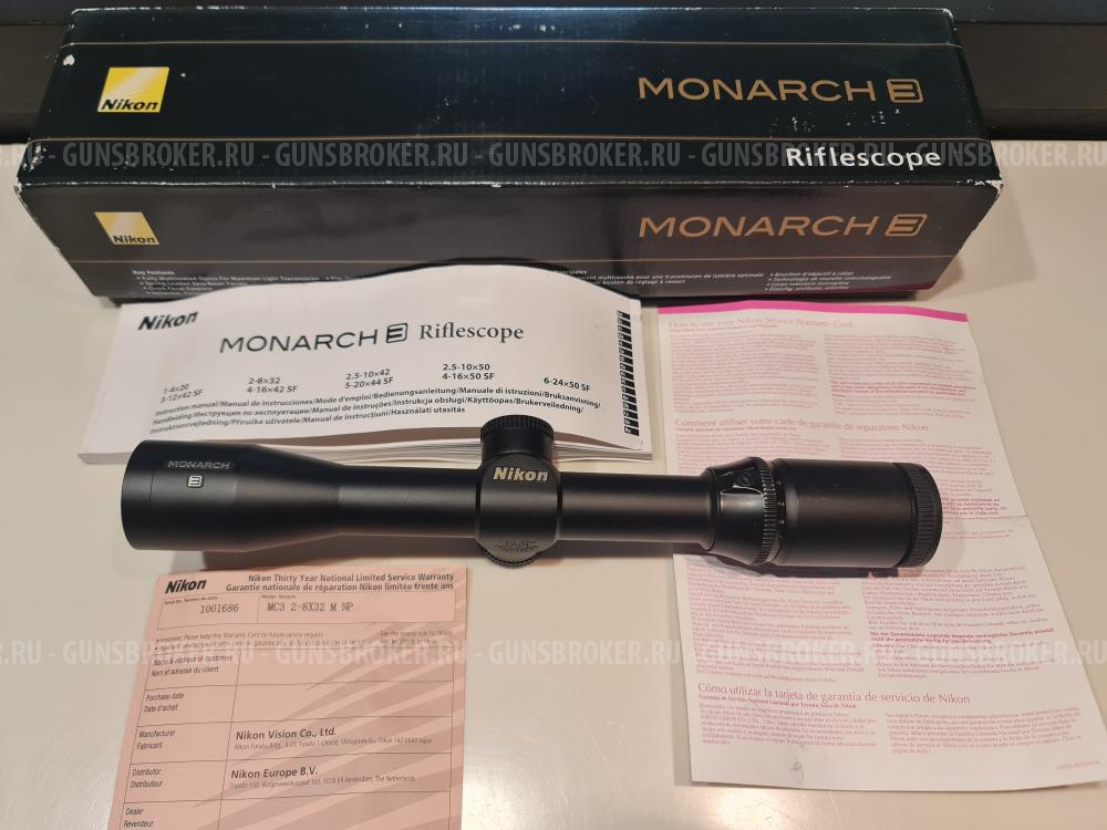 Прицел Nikon Monarch 3 (Duplex) 2-8/32