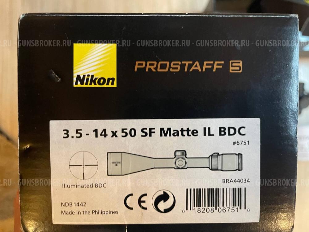 Прицел Nikon PROSTAFF 5 3.5-14X50SF IL