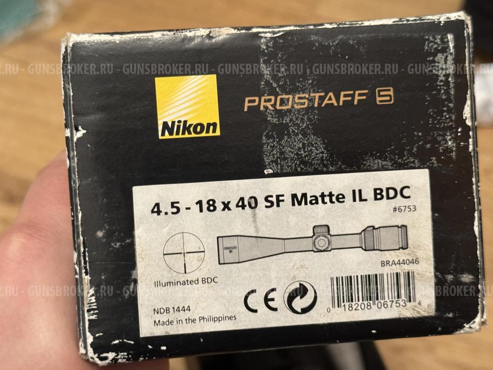 Прицел Nikon prostaff 5 4.5-18x40