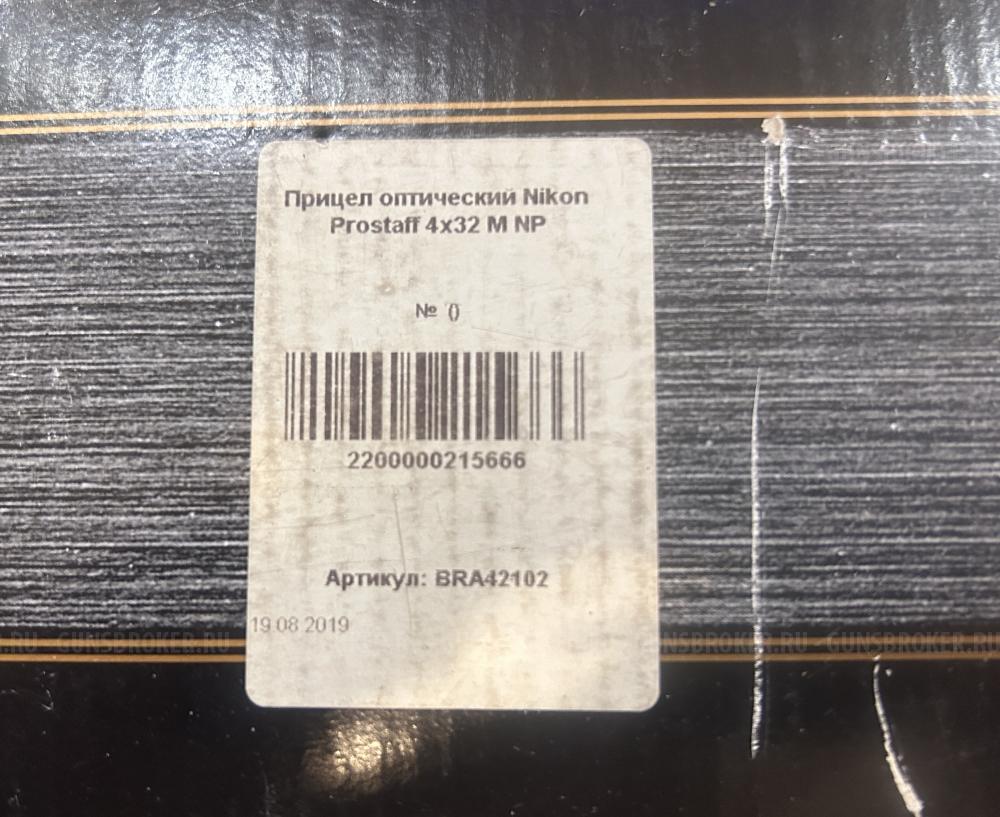 прицел nikon prostaff / Оптический прицел Nikon ProStaff 4x32 M NP