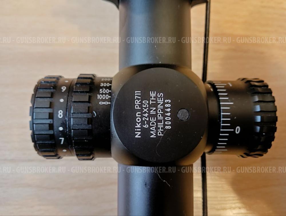 Прицел Nikon x-black 6-24 (MRAD)