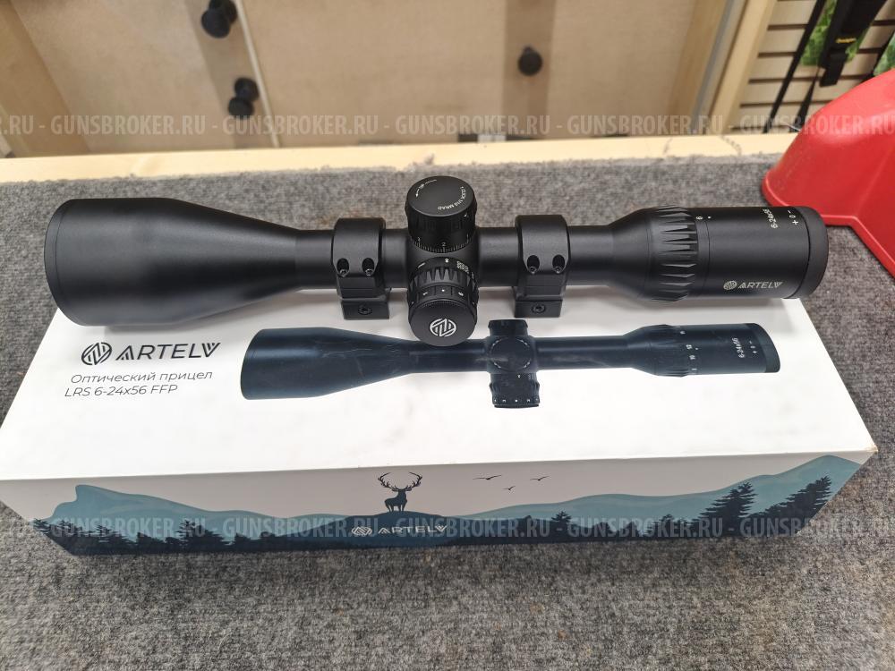 Прицел оптический ArtelV LRS 6-24x56 FFP AM1