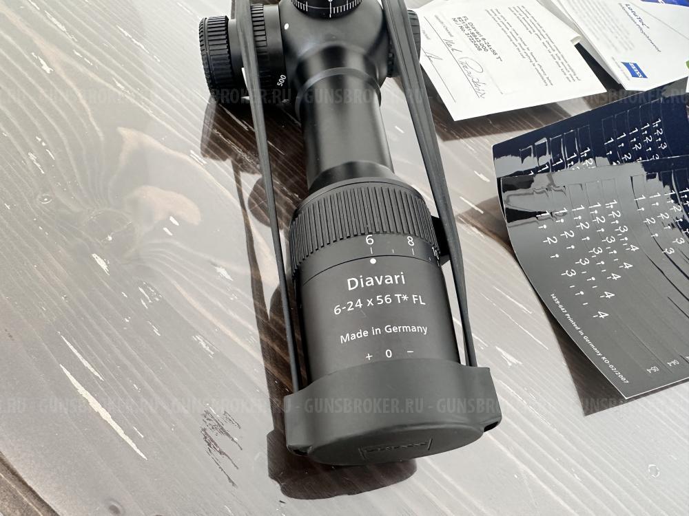 Прицeл оптический Cаrl Zеiss Viсtоry Diаvаri 6-24x56 Т* FL