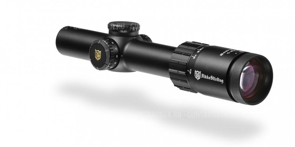 Прицел оптический Nikko Stirling BOAR EATER 1-6x24 (4Dot extreme) подсветка точки