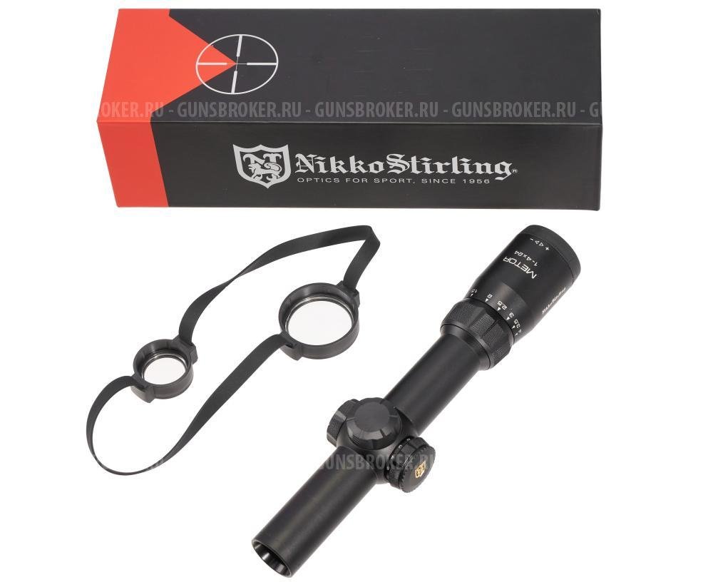 Прицел оптический Nikko Stirling METOR 1-4x24 (4Dot) подсветка точки