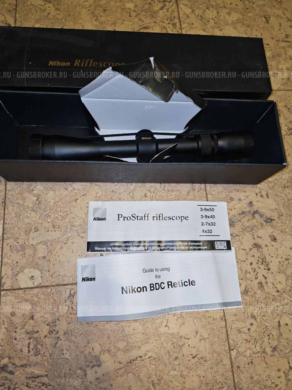 Прицел оптический Nikon ProStaff 3-9x40 Matte BDC