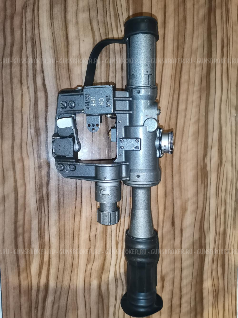 Прицел оптический ПО 4х24 на карабин Тигр