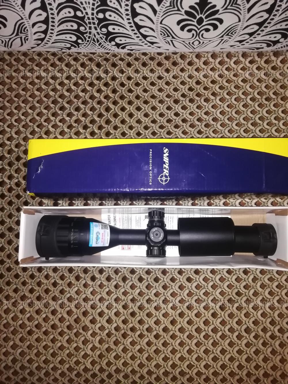 Прицел оптический Sniper 3-9x50 новый. 