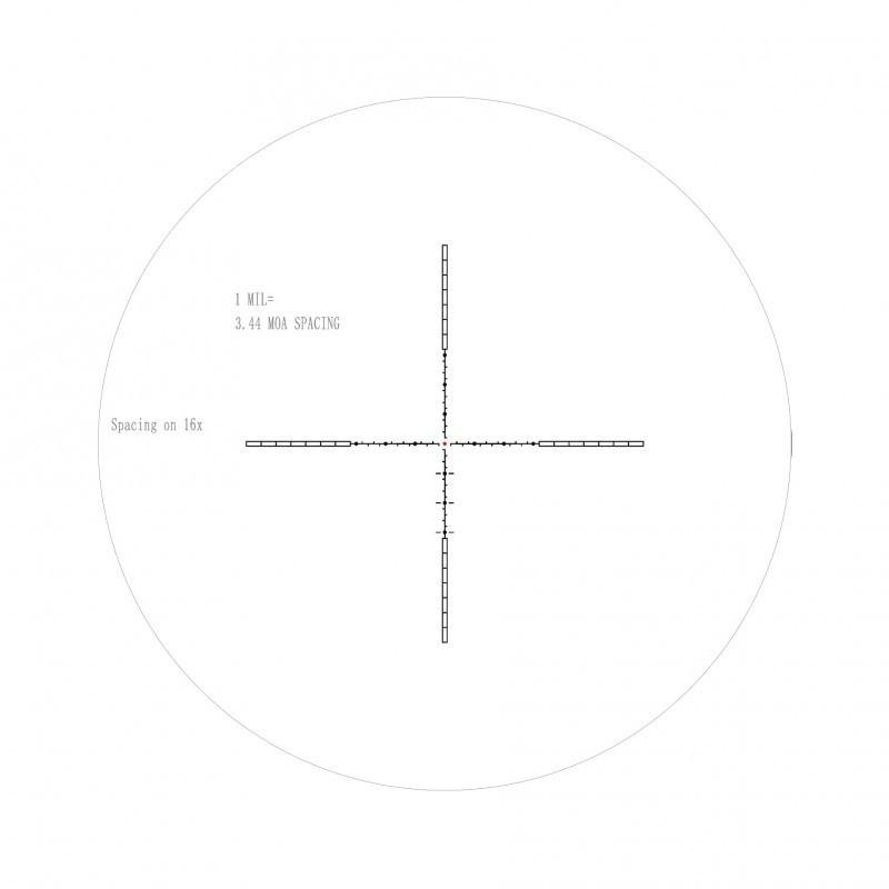 Прицел оптический Veber Пневматика III 4-16x50 SF IR