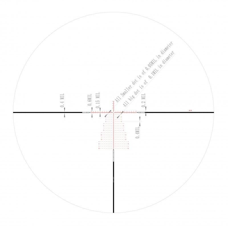 Прицел оптический Veber Wolf Alfa 5-25x56 SF FFP TR3