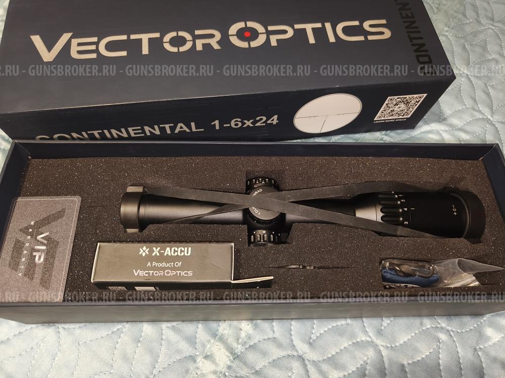 Прицел оптический Vector Optics Continental x6 1-6x24 Tactical LPVO