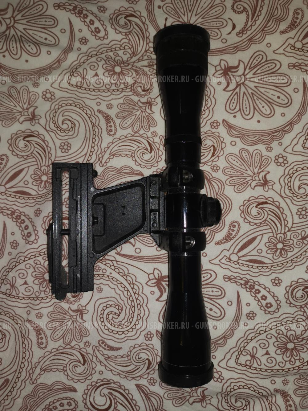 Прицел оптический ВОМЗ 4*32 с кронштейном ласточкин хвост.