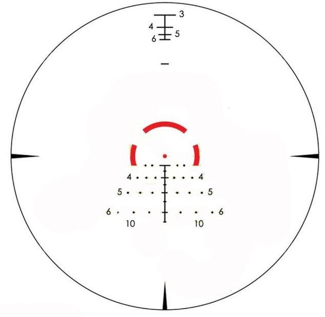Прицел оптический Vortex Strike Eagle 1-6x24 30mm, сетка AR-BDC3