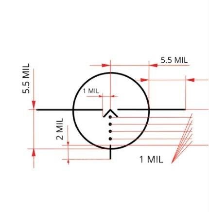 Прицел призматический Immersive Optics 5x24