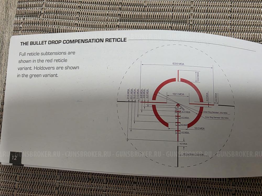 Прицел призматический кратность3×30