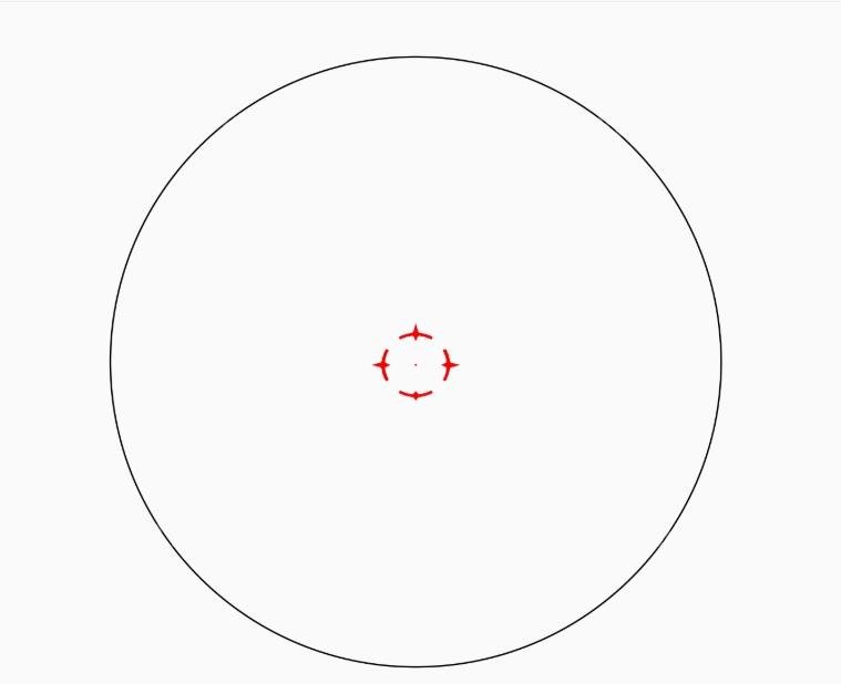 Прицел призматический Vector Optics Paragon 1x18 Х-micro prism (SCPS-M10)