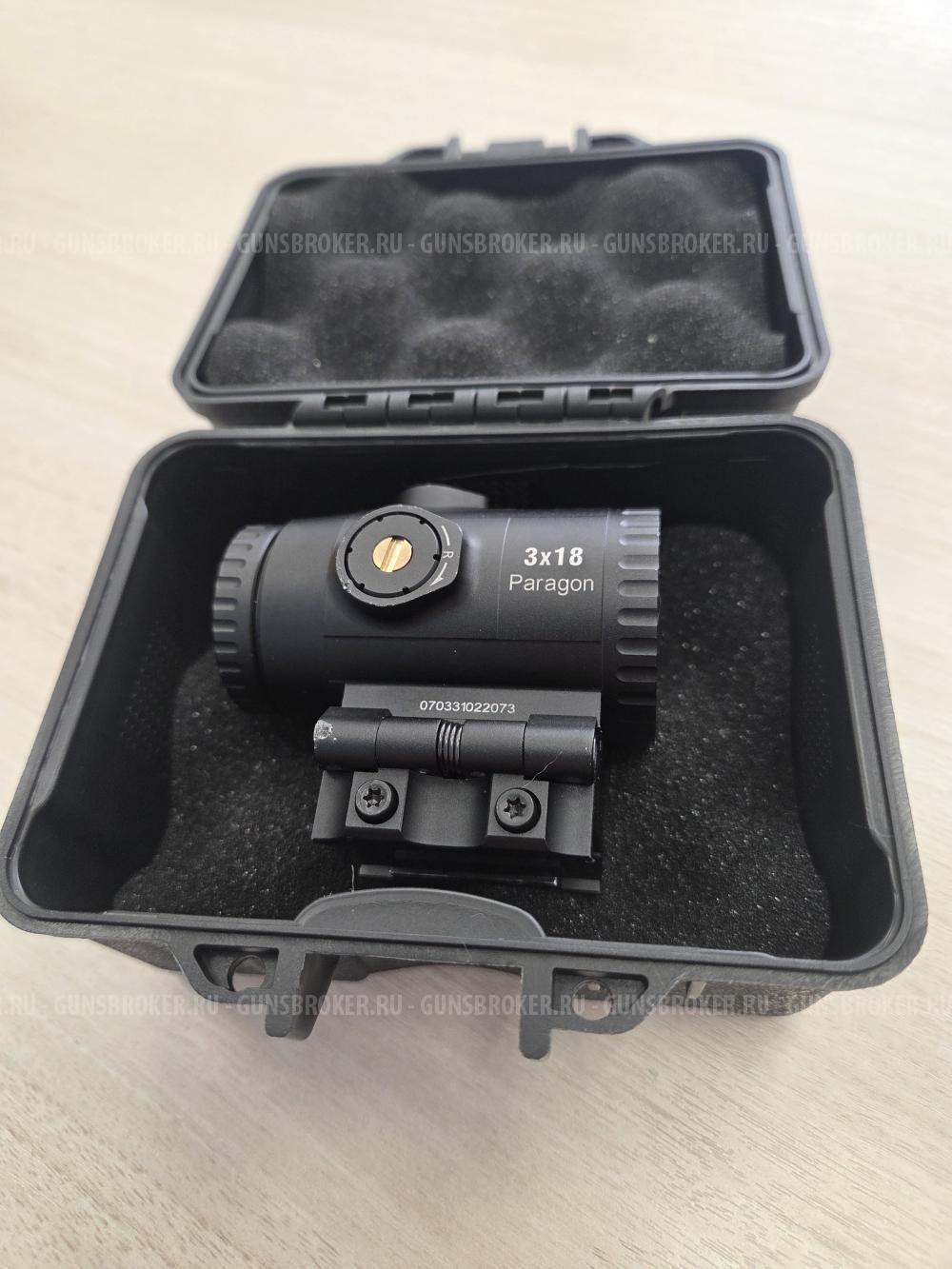 Прицел призмматический - магнифер - Vector Optics Paragon 3x18 