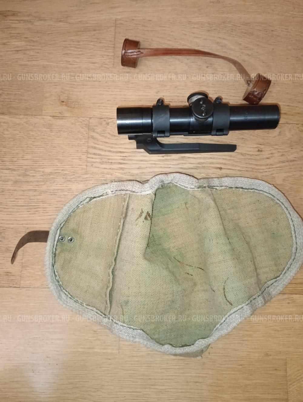 Прицел ПУ с репликой кронштейна СВТ