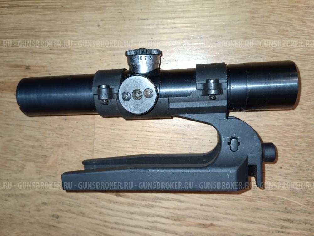 Прицел ПУ с репликой кронштейна СВТ
