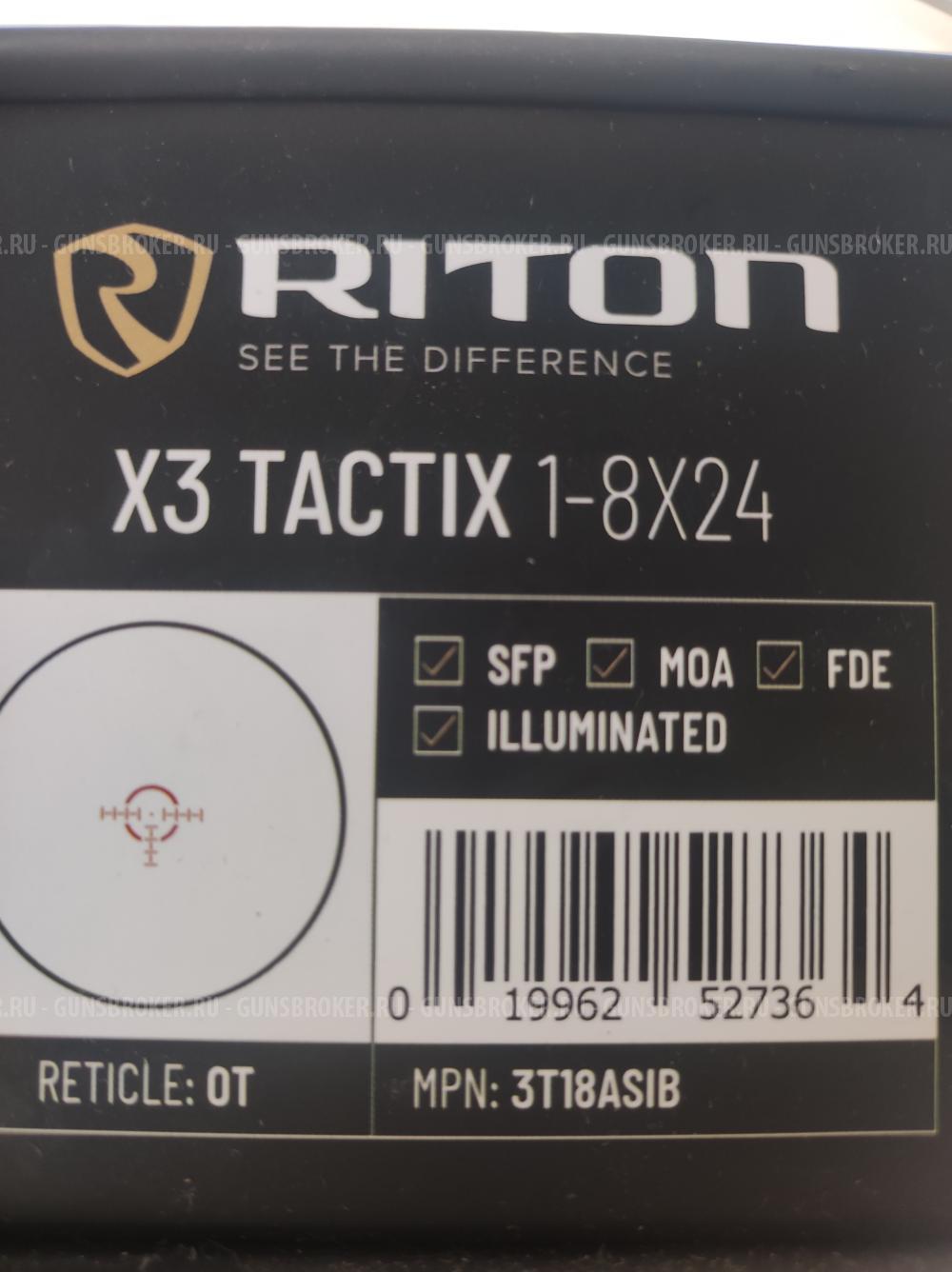 Прицел Riton X3 Tactix 1-8x24 SFP
