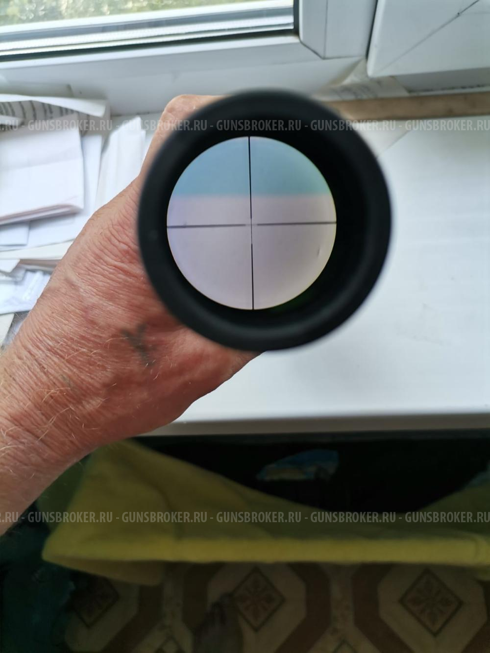 Прицел с дальномером Burris Laser Scope 4x12