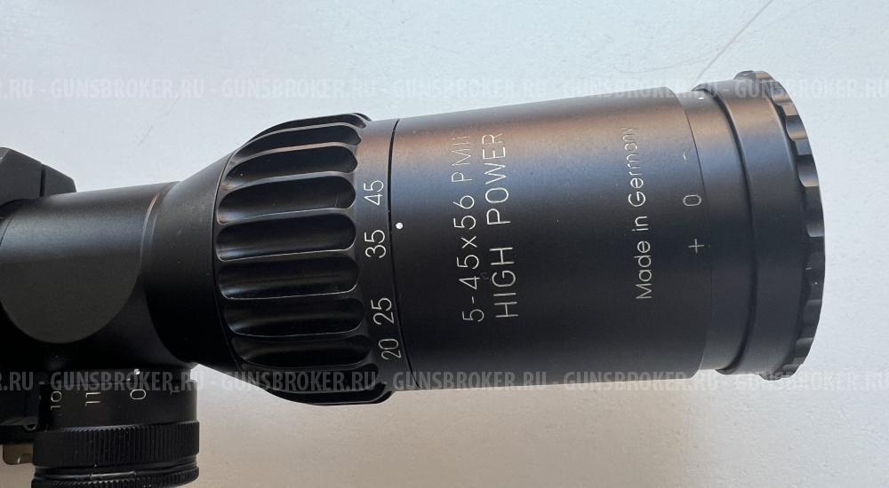 Прицел Schmidt&Bender 5-45x56 Night Power. P4L. F1.
