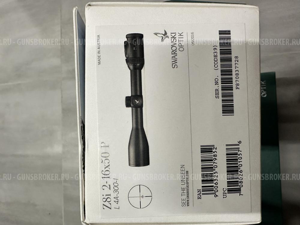 Прицел Сваровски Z8 I 2-16х50