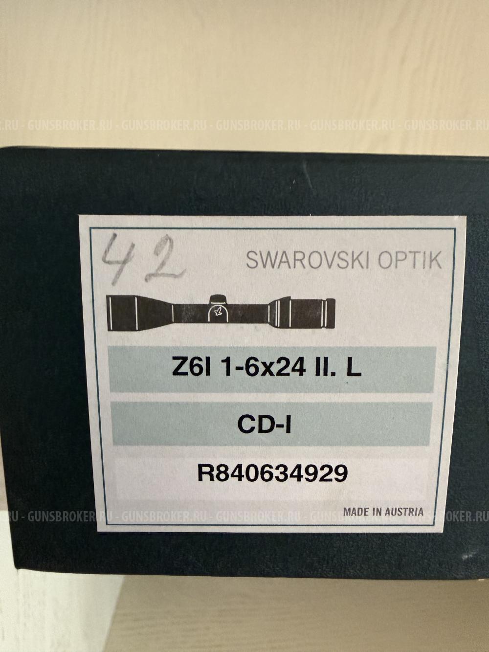 Прицел SWAROVSKI Z6i 1-6x24