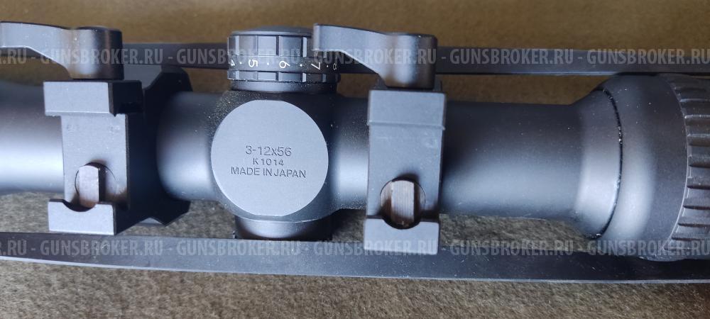 Прицел Ultimax 3-12x56, установлены кольца