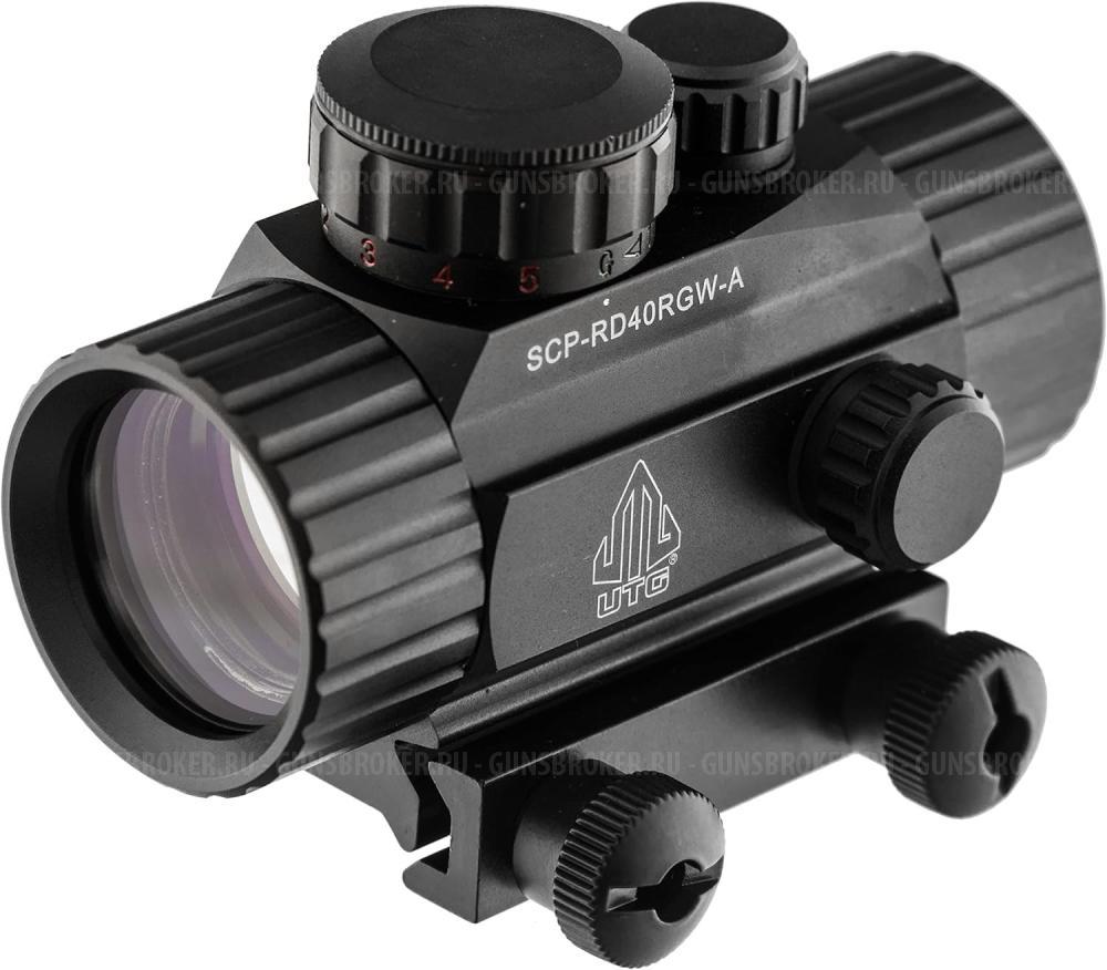 Прицел UTG New Gen 4” Tactical Red/Green Dot Sight, 38mm