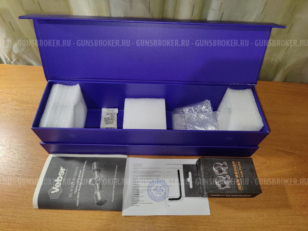 Прицел Veber Black Russian 3-12x42 SF FFP RG