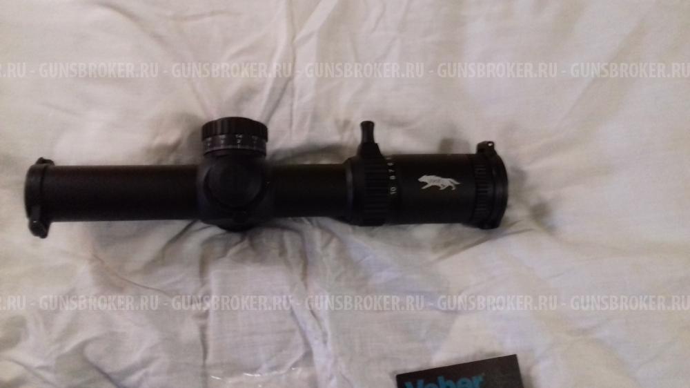 Прицел VEBER WOLF II ЗАГОННИК 1-10x26 GB FD диаметр 34 мм