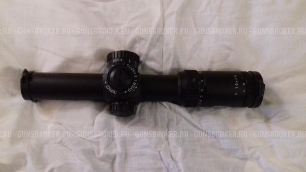 Прицел VEBER WOLF II ЗАГОННИК 1-10x26 GB FD диаметр 34 мм