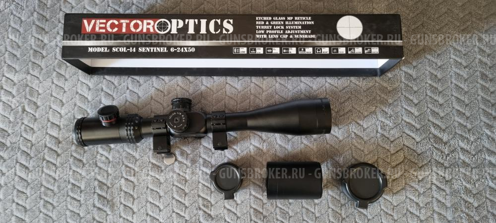 Прицел vector optics 6-24x50