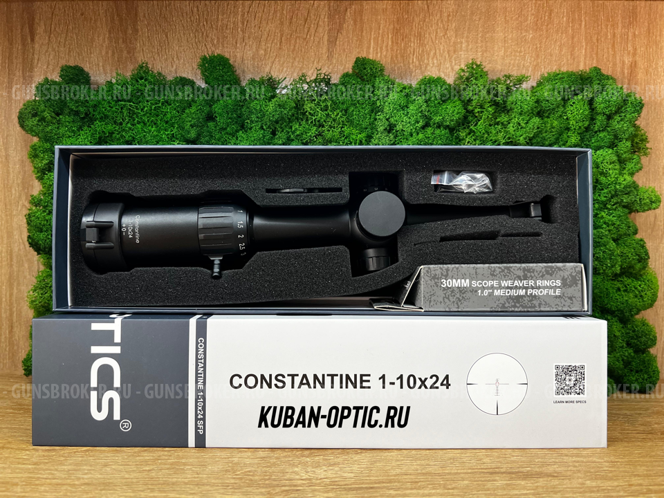 Прицел Vector Optics Constantine 1-10x24, Tactical