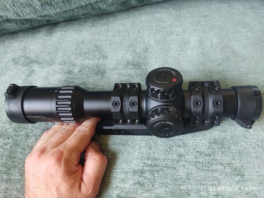 Vector Optics Continental 1-10x28 на моноблоке Спюр