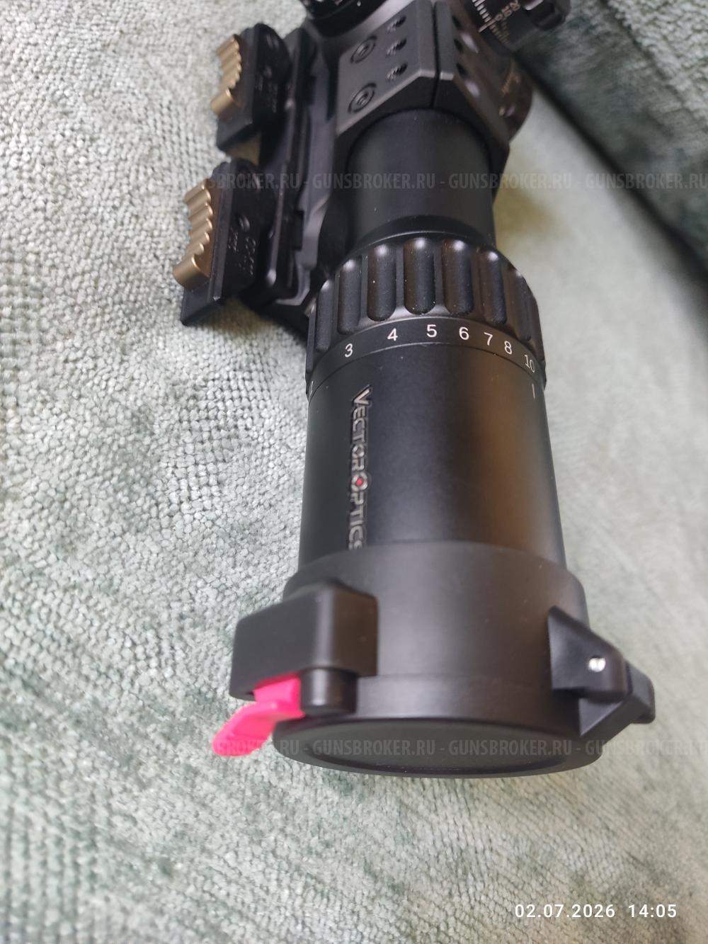 Vector Optics Continental 1-10x28 на моноблоке Спюр
